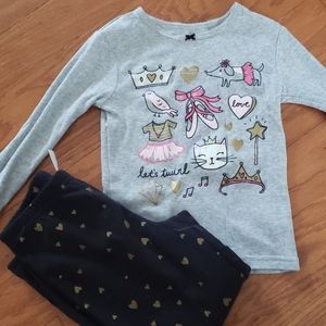 Carter's 2 piece pajamas.